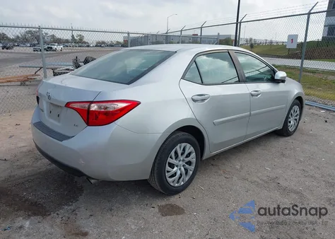 2017 Toyota Corolla Le from USA, damaged, VIN 5YFBURHE7HP619925